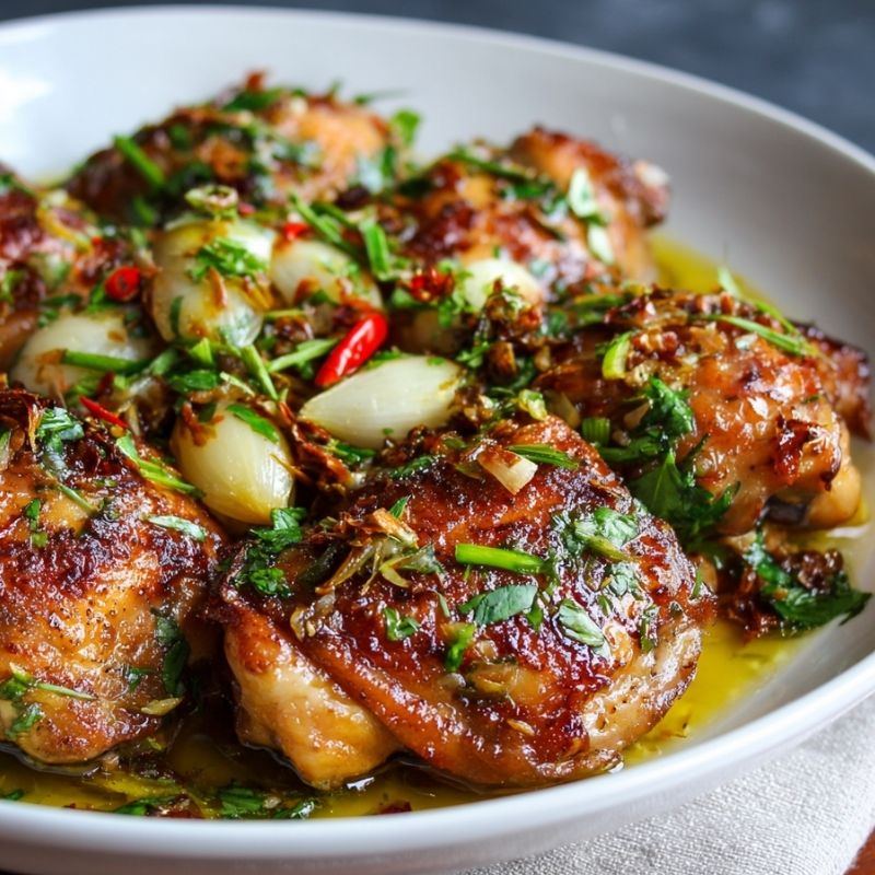 Savory Vietnamese Lemongrass Chicken