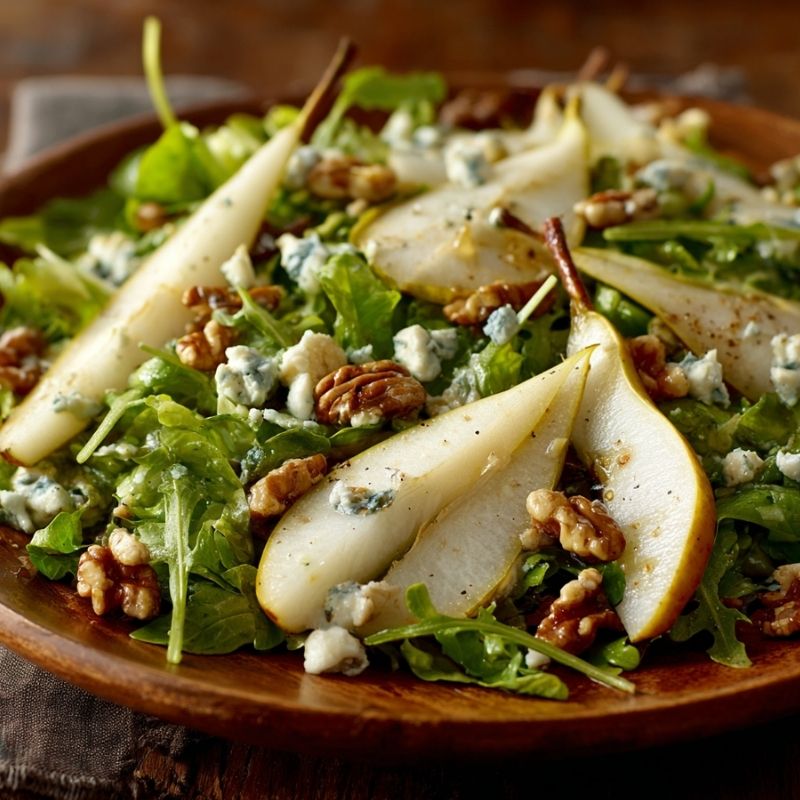 Flavorful Pear and Blue Cheese Salad