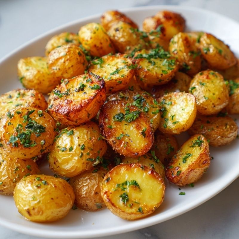 Flavorful Roasted Baby Potatoes
