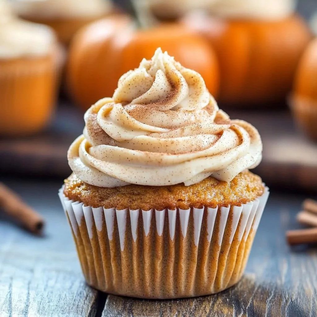 Richly Moist Pumpkin Cupcakes