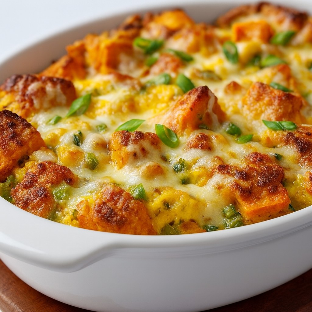 Nutritious Sweet Potato Egg Casserole