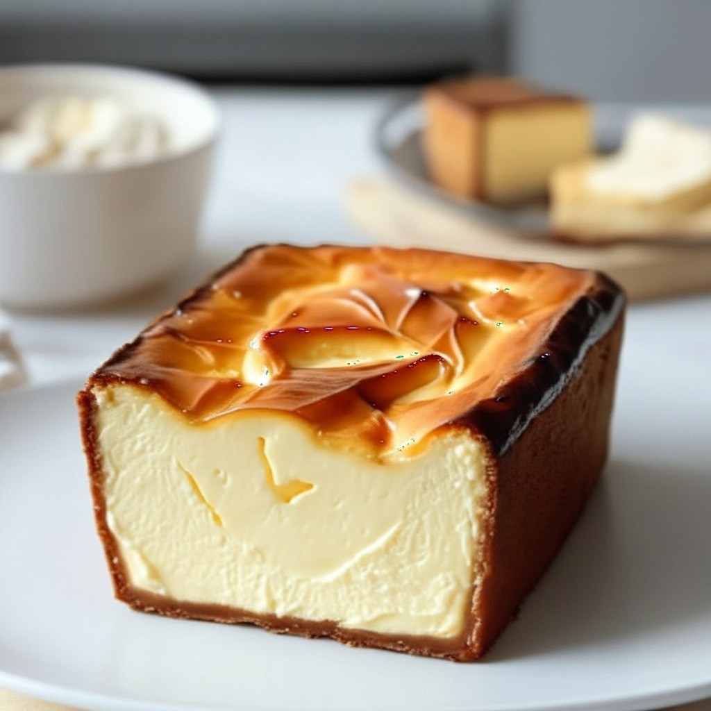 Luxurious Burnt Basque Cheesecake